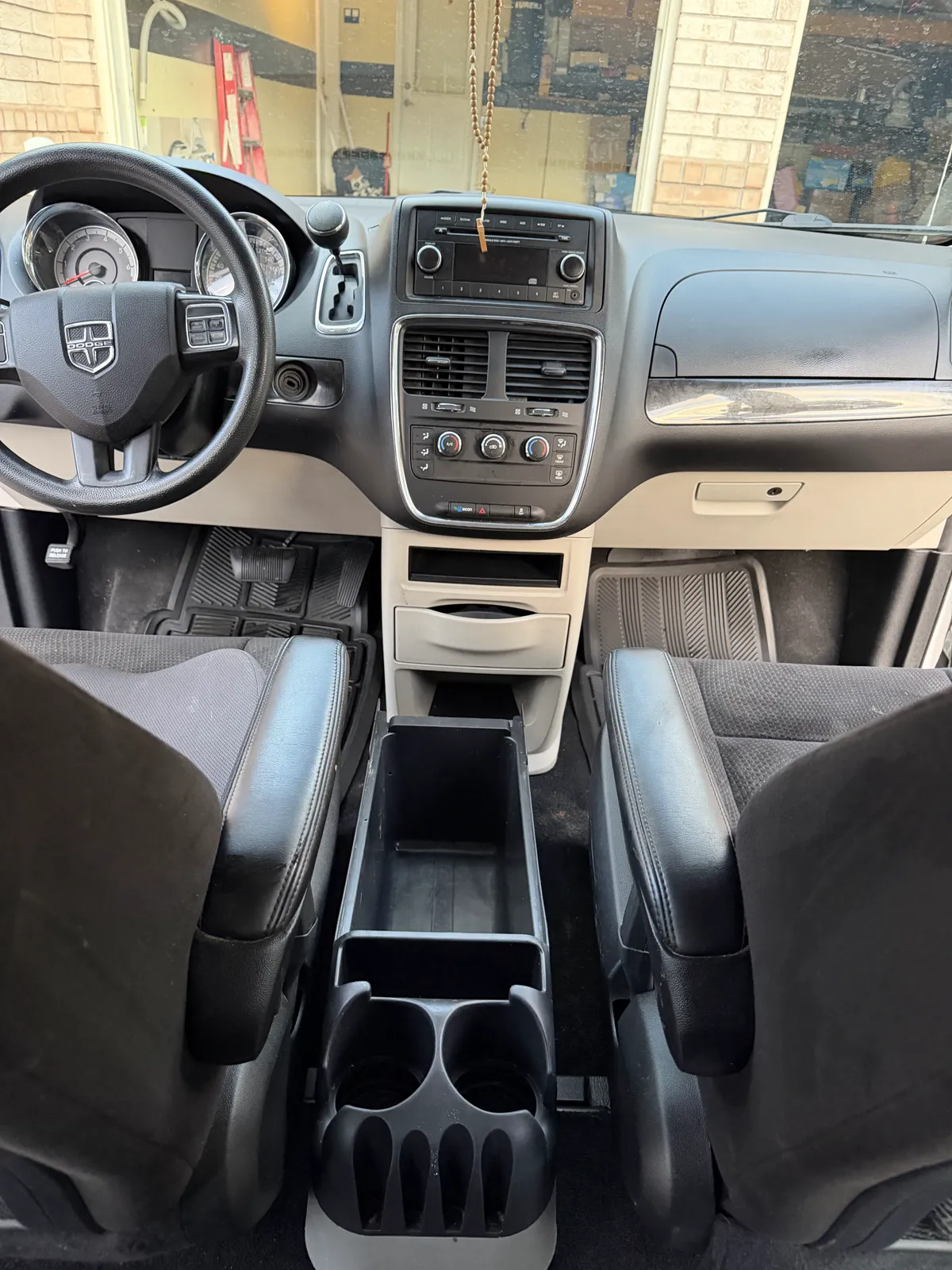 Centre console after the detail
