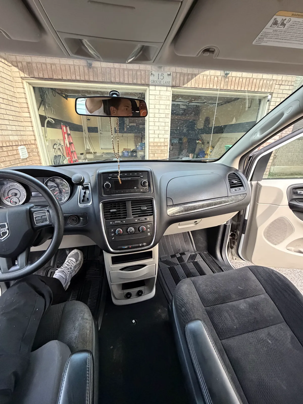 Front seats and dash after the detail