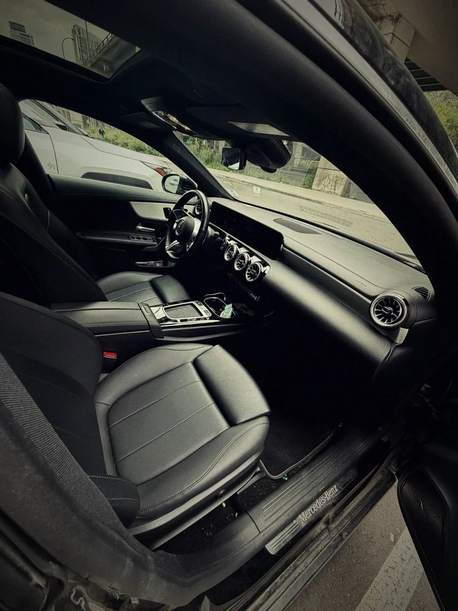 The rear seat